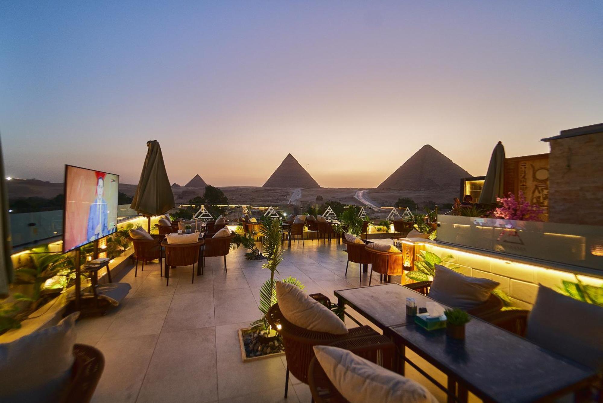 Отель Panorama View Pyramids Kafrat al Jabal Экстерьер фото